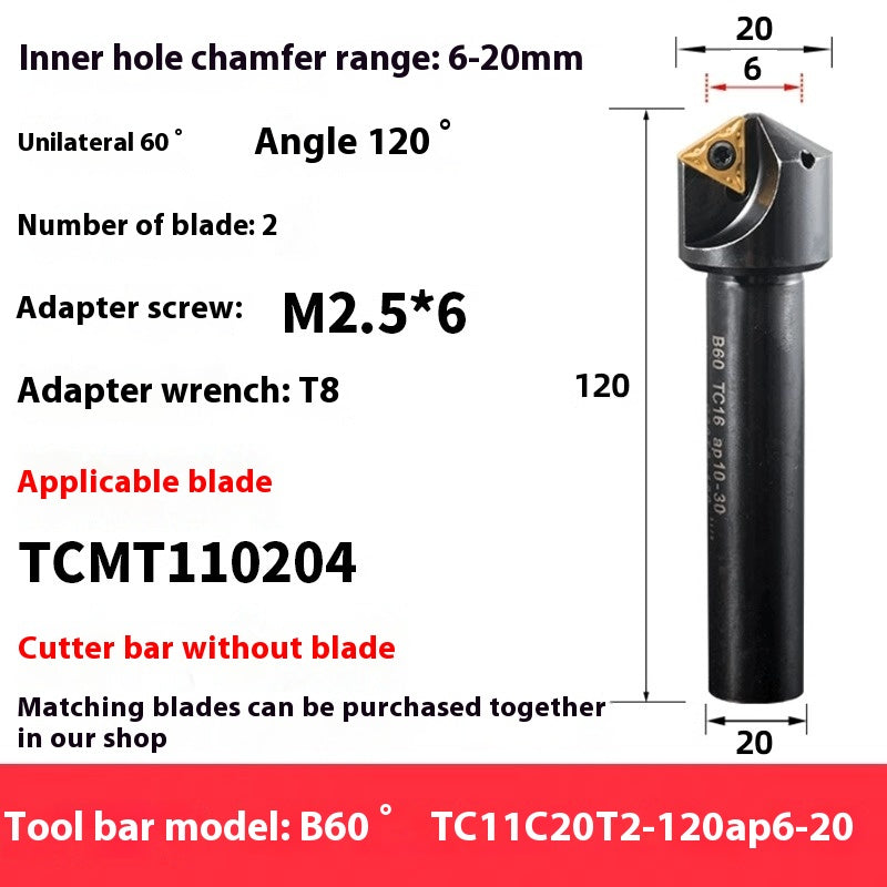 6039 Machining center 15 20 25 30 35 40 45 50 55 60 65 70 75 degree chamfering toolholder TCMT Shandong Denso Pricision Tools Co.,Ltd.